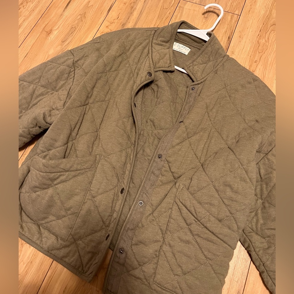 Z supply quilted jacket